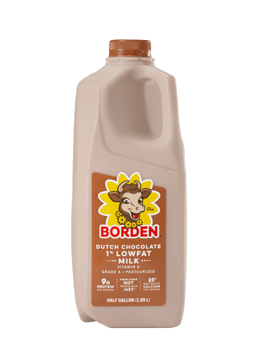 DUTCH CHOCOLATE 1% LOWFAT MILK - Borden Dairy | Borden Dairy