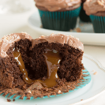 Bittersweet Chocolate Cupcakes