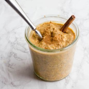 Elsie's Homemade Pumpkin Spice Overnight Oats