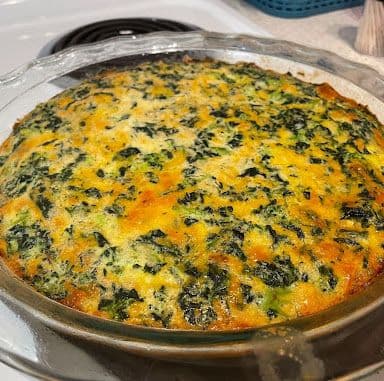 Elsie's Cheesy Crustless Quiche