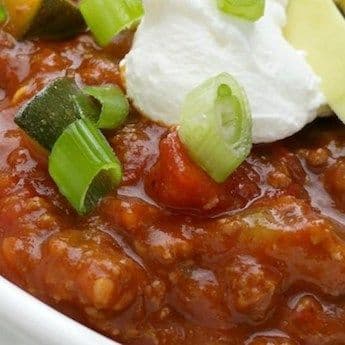 Elsie's Homemade Turkey Chili