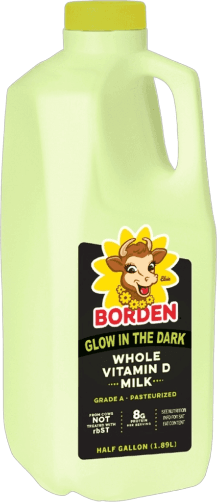 Glow-In-The-Dark Vitamin D Milk