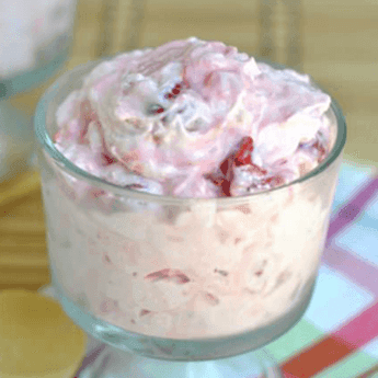 Elsie's Homemade Pink Jello Fluff