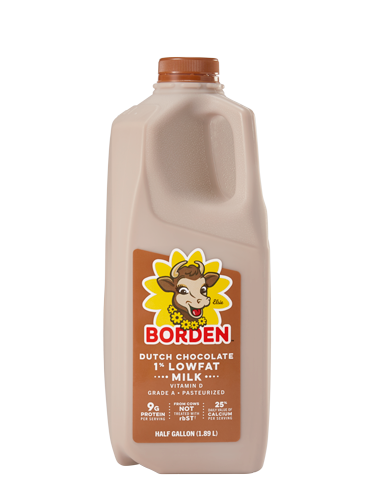 DUTCH CHOCOLATE 1% LOWFAT MILK - Borden Dairy | Borden Dairy