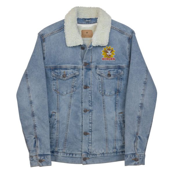 Elsie Unisex denim sherpa jacket - Image 28