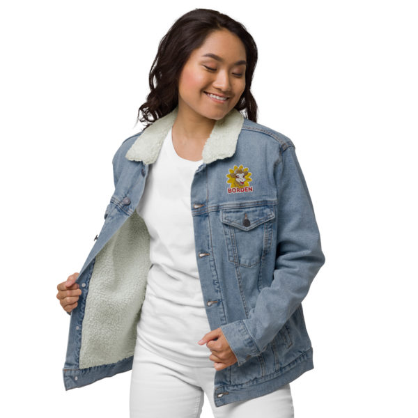 Elsie Unisex denim sherpa jacket - Image 52