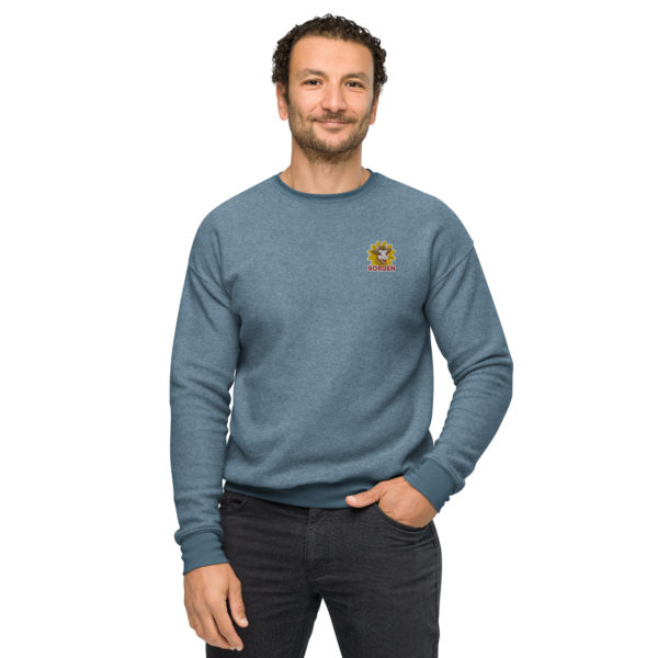 Elsie Embroidered Unisex sueded fleece sweatshirt - Image 2