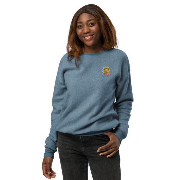 Elsie Embroidered Unisex sueded fleece sweatshirt - Image 4