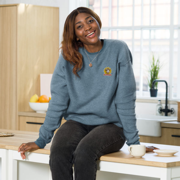 Elsie Embroidered Unisex sueded fleece sweatshirt - Image 7