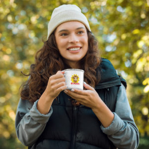 Elsie Enamel Mug