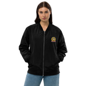 Elsie Embroidered bomber jacket