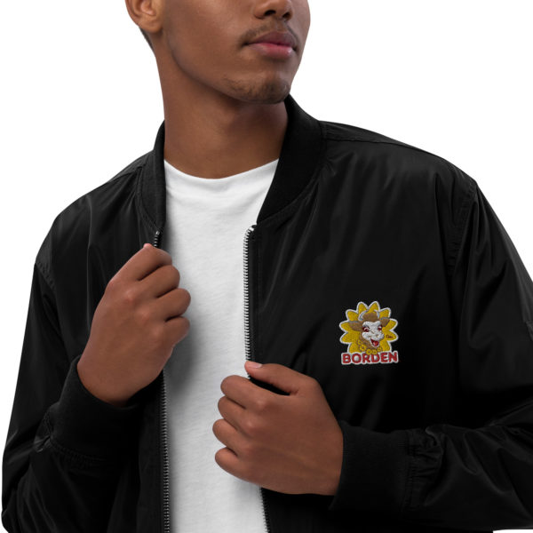 Elsie Embroidered bomber jacket - Image 2