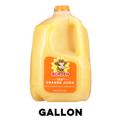 Vaccineren voor het geval dat Doe voorzichtig 100% Orange Juice - Borden Dairy