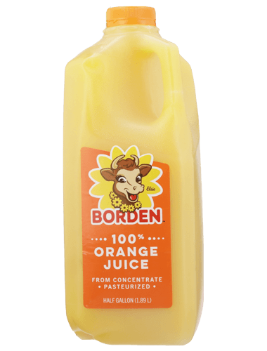 Orange Juice Products Borden Dairy