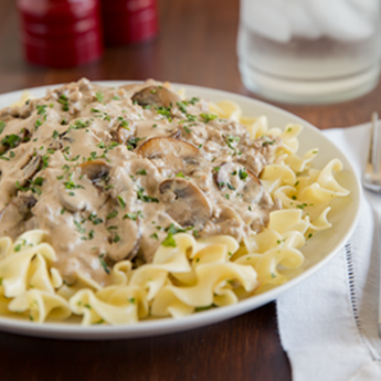 Borden’s Beef Stroganoff