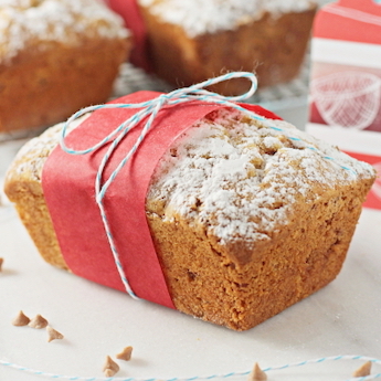 Elsie’s Homemade Eggnog Mini Loaves