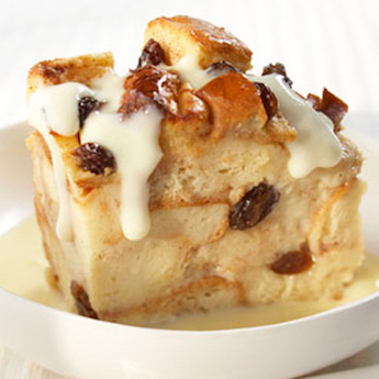 Elsie’s Homemade Eggnog Bread Pudding