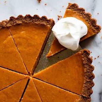 Elsie’s Homemade Easy Eggnog Pumpkin Pie