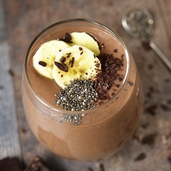 #HealthyWithElsie Chocolate Banana Frappe