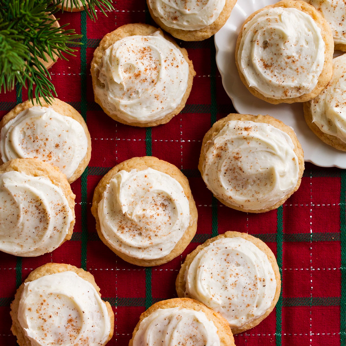 Melt-in-Your-Mouth Eggnog Cookies