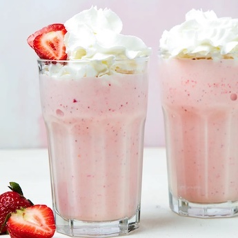 Sweet Strawberry Milkshake