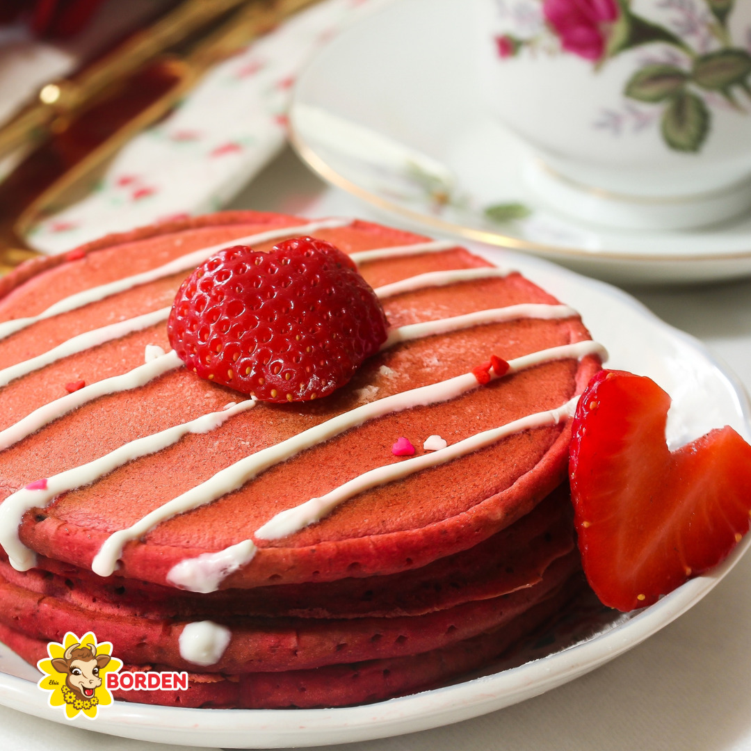 Red Velvet Pancakes